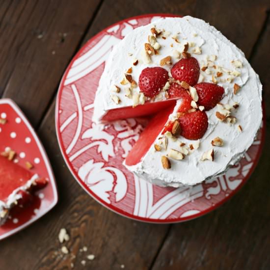 Watermelon Cake