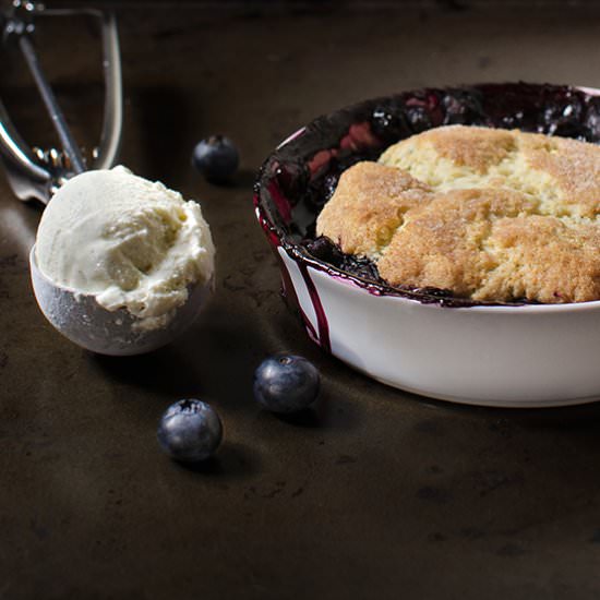Berry Cobbler w/Buttermilk Biscuit