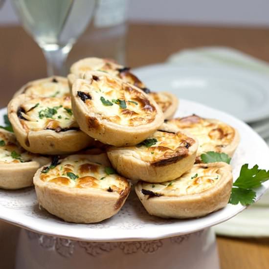 Red Onion & Feta Tarts