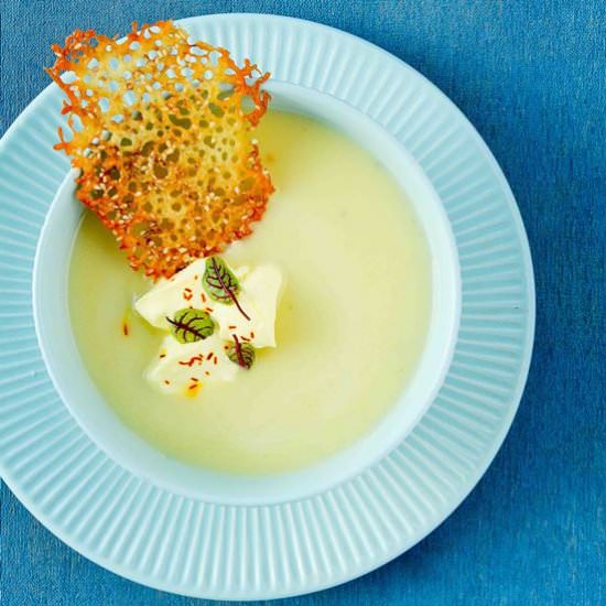 Cream of Asparagus and Leek