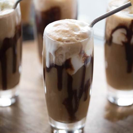 Vanilla Chai Tea Root Beer Float