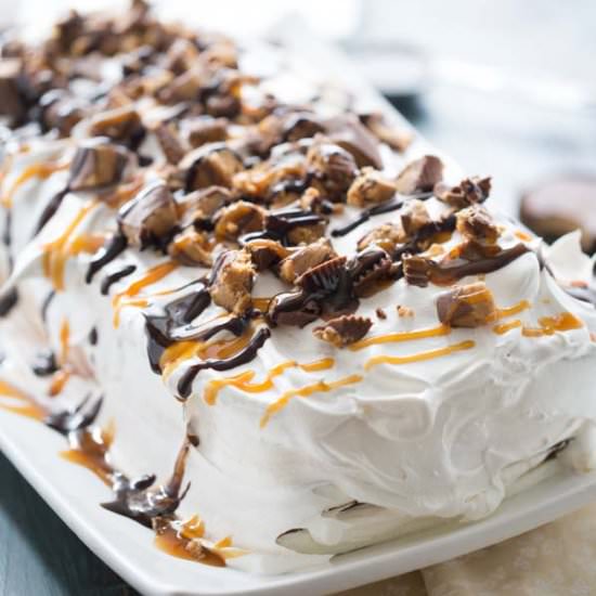 Reese’s Ice Cream Cake