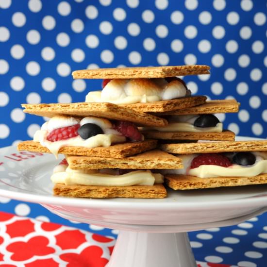 White Chocolate n Berry Smore