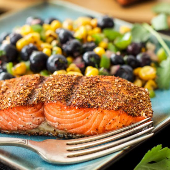 Southwest Grilled Salmon