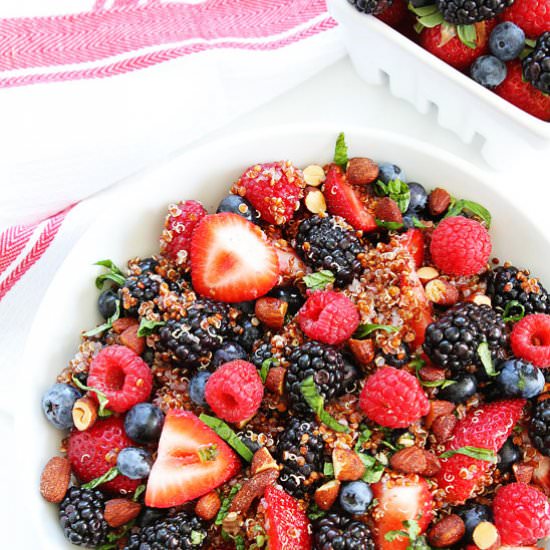 Berry Quinoa Salad
