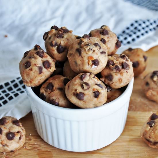 Chocolate Chip Cookie Dough Truffles