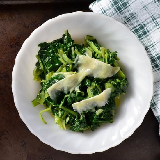 Sauteed Garlic Swiss Chard