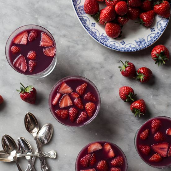 Red Wine and Strawberry Jelly