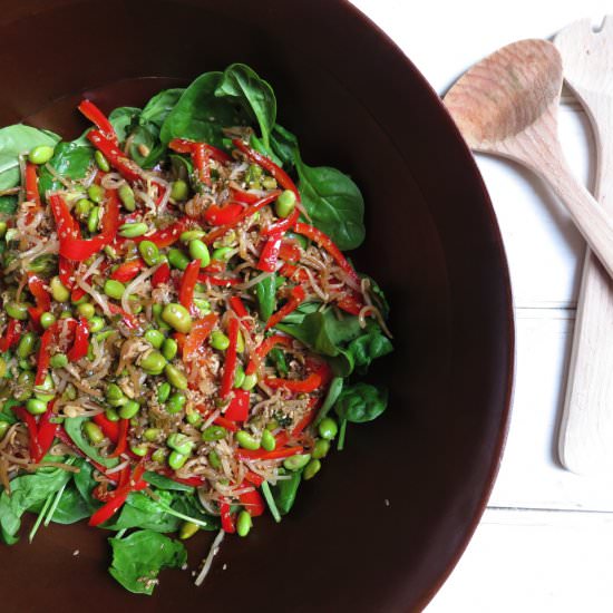 Sesame Sprout Salad