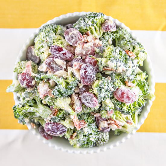 Extra Crunchy Broccoli Salad