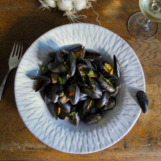 Mussels & Sausage Meat