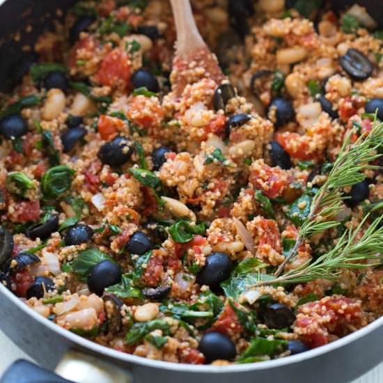 Simple Greek Couscous