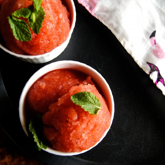 Melon Granita
