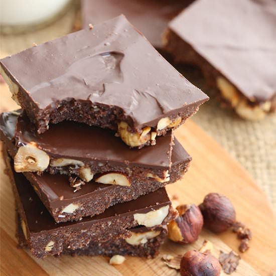 No Bake Nutella Energy Bars