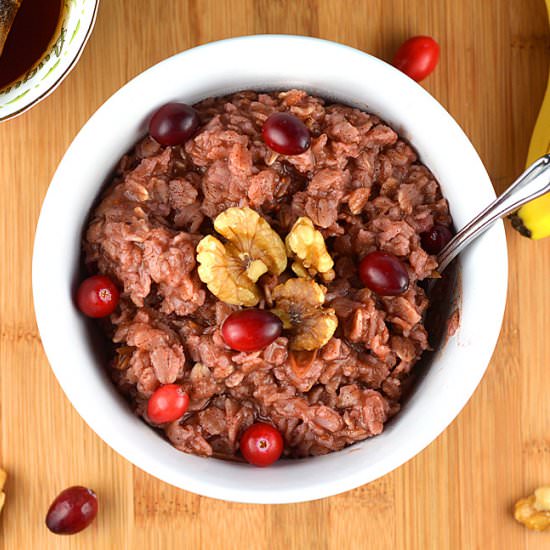 Cranberry Oatmeal