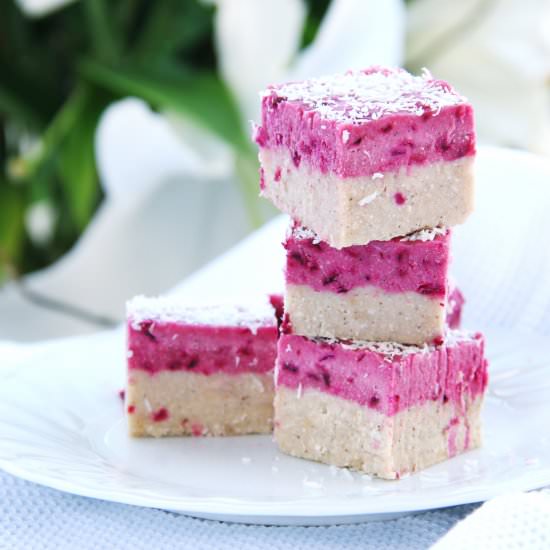 Healthy Coconut Ice