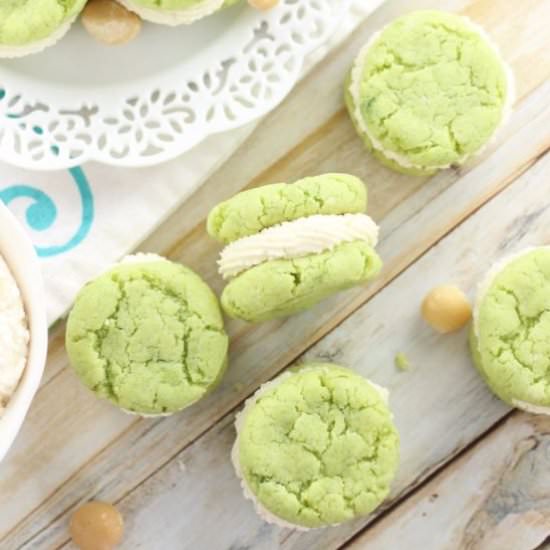 Key Lime Whoopie Pies