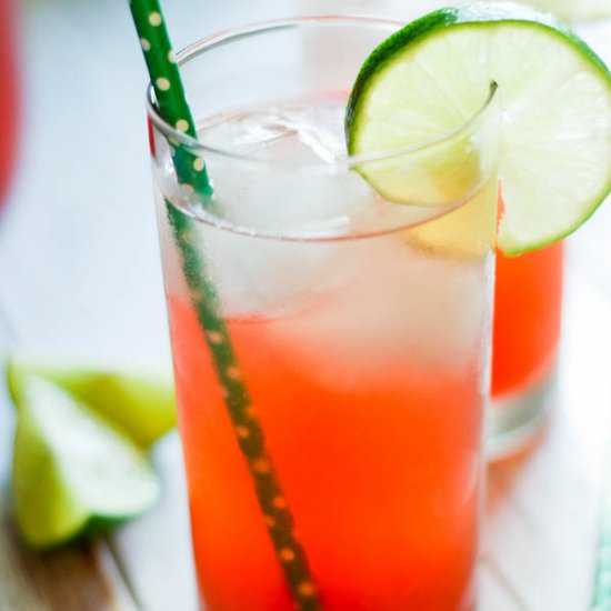 Fresh Strawberry Limeade