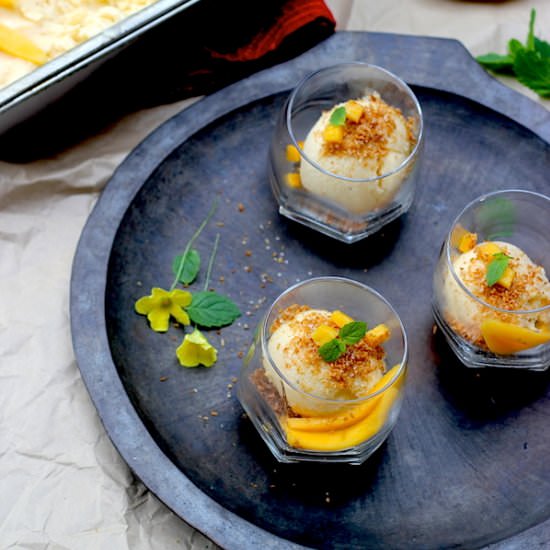 Mango Lassi Frozen Yogurt