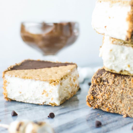 S’more Ice Cream Sandwich