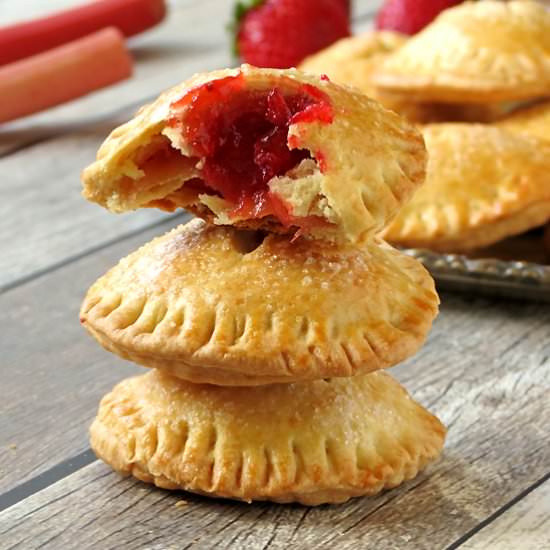 Strawberry Rhubarb Hand Pies