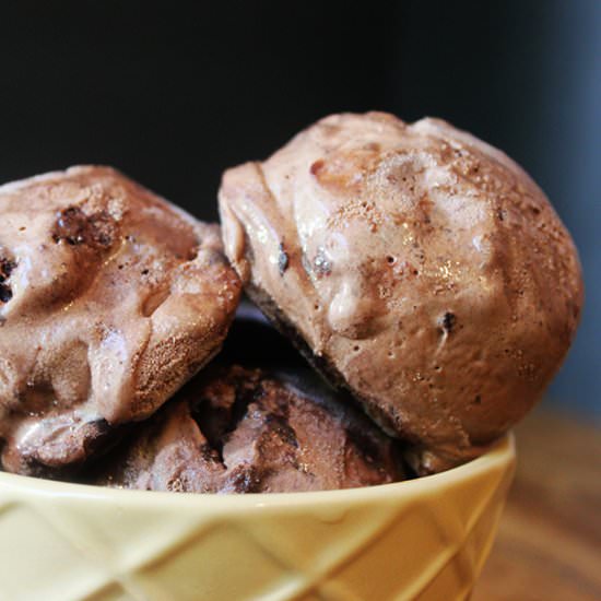 Super Dark Chocolate Ice Cream
