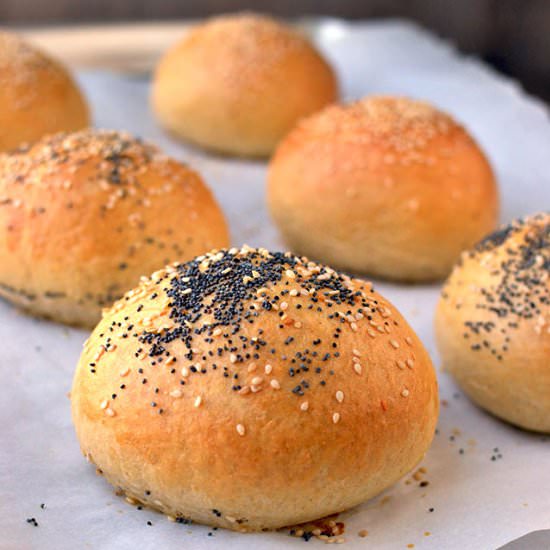 Cheese Burger Buns