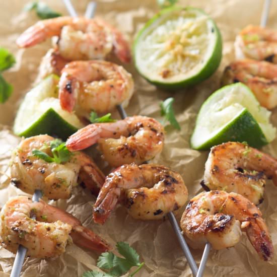Spicy Cilantro Shrimp