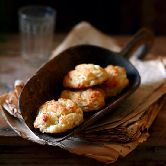 Salted Biscuits with Cottage Cheese