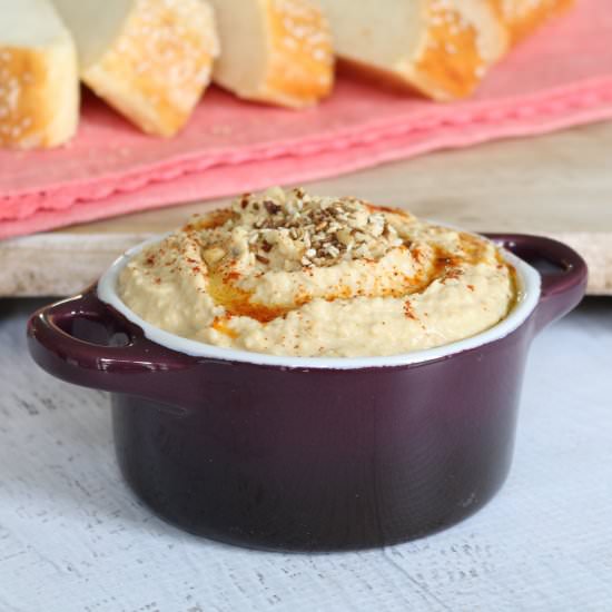 Perfectly Simple Hummus Dip