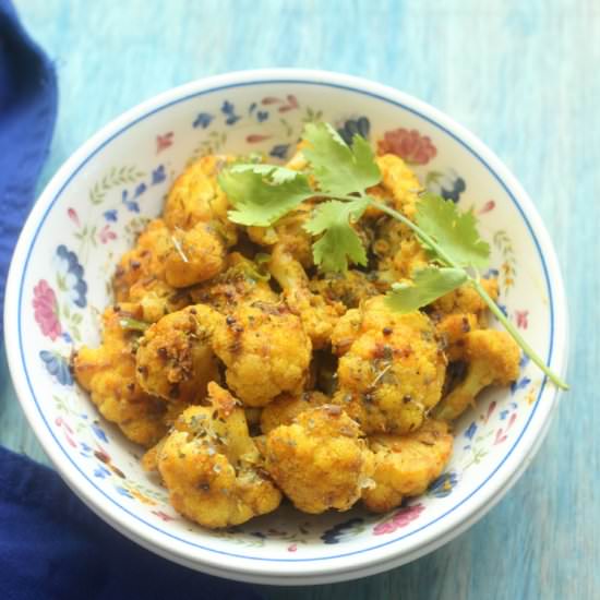 Achari Gobi: Pickled Cauliflower