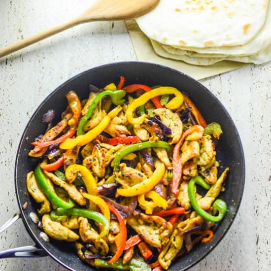 The Best Chicken Fajitas