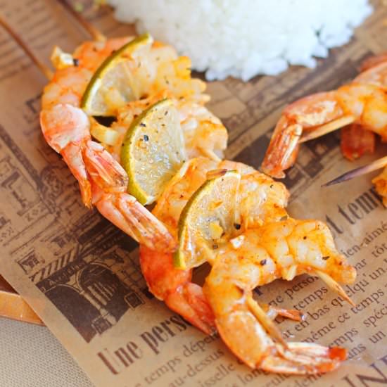 Grilled Shrimp Kebabs