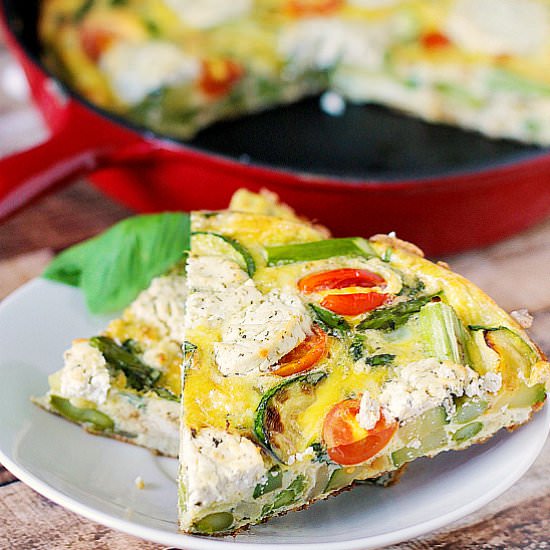 Spring Vegetable Frittata
