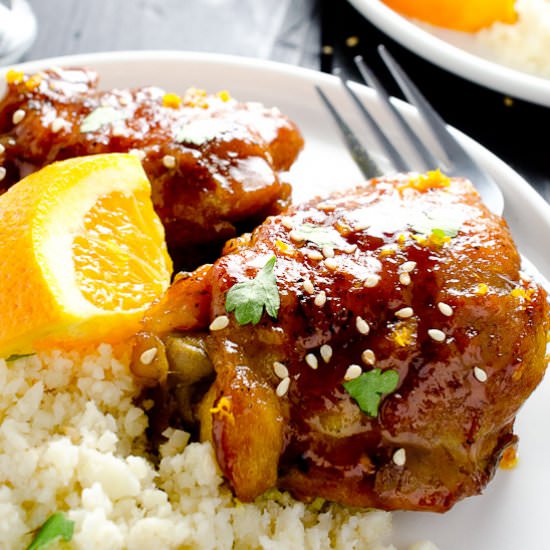 Paleo Orange Chicken