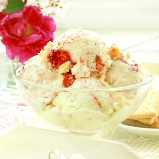 Cheesecake Ice Cream- Sour Cherry