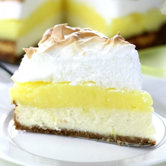 Lemon Meringue Pie Cheesecake