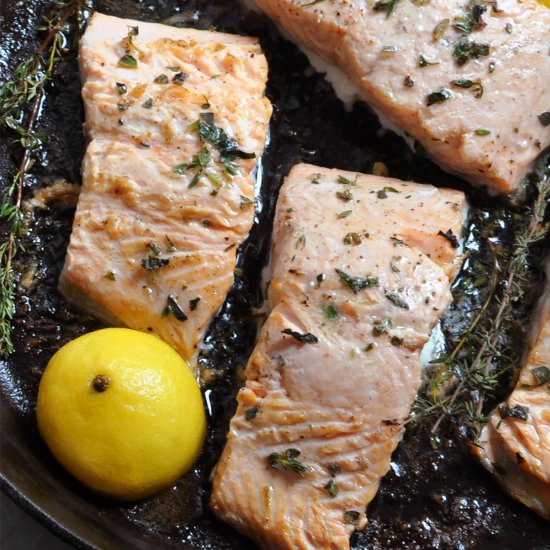 Iron Skillet Salmon