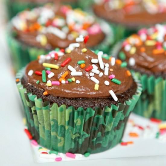 Dairy Free Chocolate Cupcakes