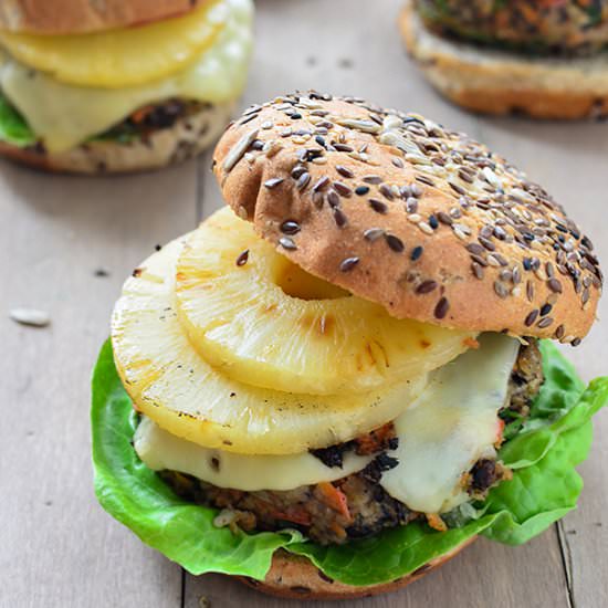 Hawaiian Veggie Burger