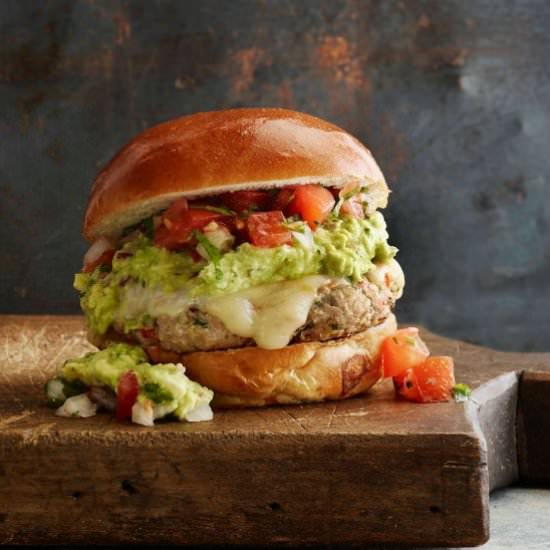 Guacamole Turkey Burgers