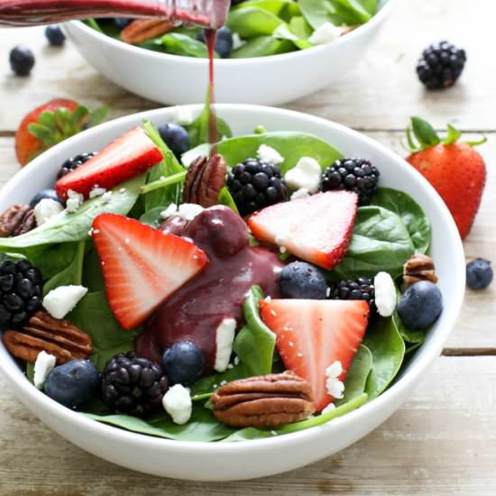 Berry Spinach Salad