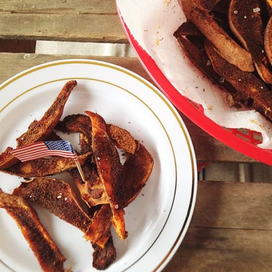 BBQ Spiced Sweet Potato Fries
