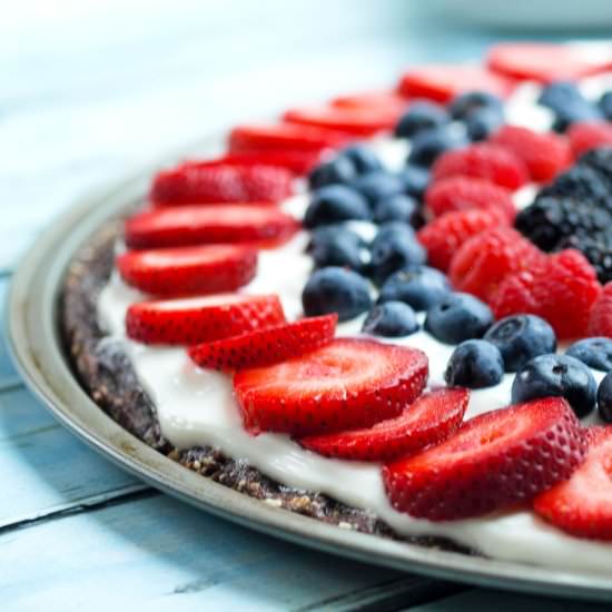 Healthy Dessert Pizza
