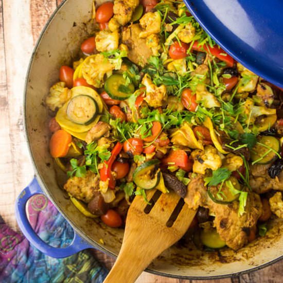Chicken & Apricot Tagine