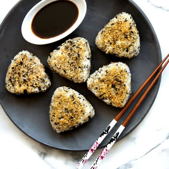 Smoked Salmon Onigiri