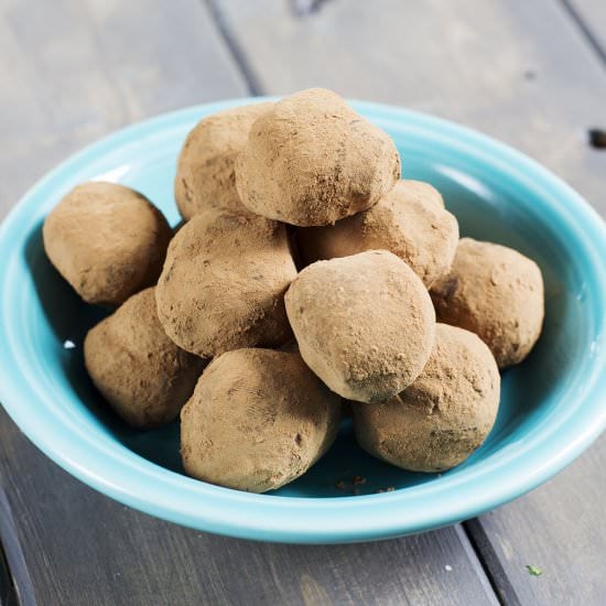 Dark Chocolate Truffles