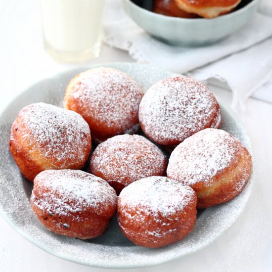 Jerusalem artichoke donuts
