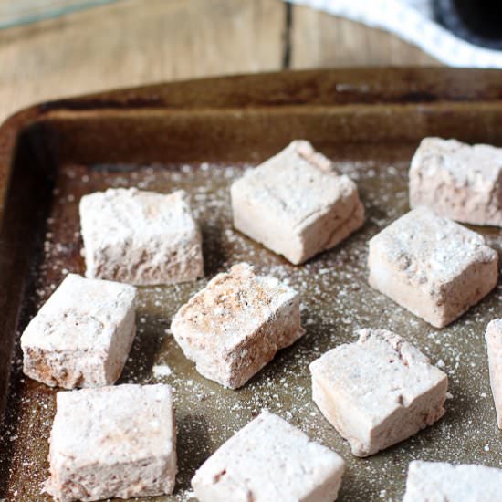 Chocolate Irish Cream Marshmallows