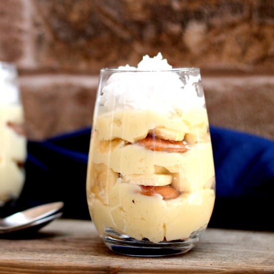 Banana & Vanilla Pudding Parfait